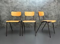 Stapelstühle Vintage 70er Gastro dunkelbraun ca. 25 St. - Bild 18