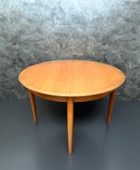 Lübke Esstisch 60er Dettinger rund 112/160cm - Bild 3