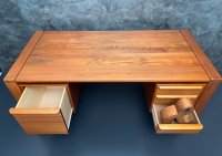 Dänischer Schreibtisch GV Møbler Teak 60er Mid-Century 162x75 cm - Bild 5