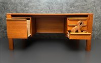 Dänischer Schreibtisch GV Møbler Teak 60er Mid-Century 162x75 cm - Bild 7