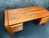 Dänischer Schreibtisch GV Møbler Teak 60er Mid-Century 162x75 cm - Bild 19