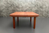 2x Niels Bach Couchtisch Teakholz Mid-Century 68x68 cm - Bild 6