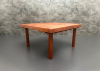 2x Niels Bach Couchtisch Teakholz Mid-Century 68x68 cm - Bild 9
