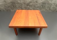 2x Niels Bach Couchtisch Teakholz Mid-Century 68x68 cm - Bild 11