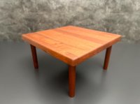 2x Niels Bach Couchtisch Teakholz Mid-Century 68x68 cm - Bild 14