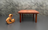 2x Niels Bach Couchtisch Teakholz Mid-Century 68x68 cm - Bild 15