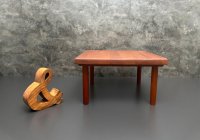 2x Niels Bach Couchtisch Teakholz Mid-Century 68x68 cm - Bild 18