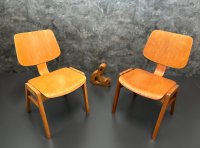 Stapelstühle 60er Jahre Eiermann-Stil 2 Farben - Bild 2