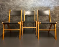 Vintage Stapelstühle Holz Buche – 5-6 Stk. - Bild 8