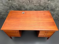Arne Vodder Schreibtisch Teak Gasvig Møbler 130x75cm - Bild 13