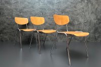 Vintage Stapelstühle verchromt 45 cm Sitzhöhe (5 Stk.) - Bild 8