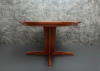 Bernhard Pedersen & Søn Teak Esstisch Ø121cm 60er Danish Design - Bild 6