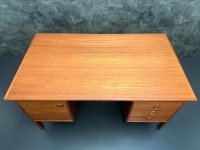 Arne Vodder Schreibtisch Teak 130 cm Gasvig Møbler 1960er - Bild 9
