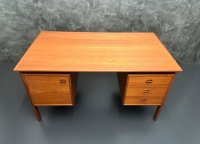 Arne Vodder Schreibtisch Teak 130 cm Gasvig Møbler 1960er - Bild 11