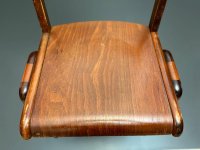 20 Stapelstühle Vintage 60er Vollholz Gastro - Bild 8