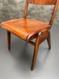 20 Stapelstühle Vintage 60er Vollholz Gastro - Bild 9