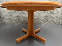 Vintage Esstisch rund ausziehbar Ø 120 cm - Bild 4