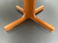 Vintage Esstisch rund ausziehbar Ø 120 cm - Bild 5