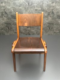 Vintage Stapelstühle Holz Retro Gastro 4-5 St. - Bild 7