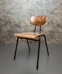 Stapelstühle Vintage Stahlrohr Schwarz 12 Stk - Bild 2