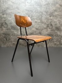 Stapelstühle Vintage Stahlrohr Schwarz 12 Stk - Bild 3