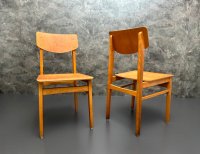 Vintage Holzstühle 60er Bauhaus Mid-Century Gastro ca. 80 Stk. - Bild 14