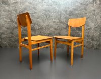 Vintage Holzstühle 60er Bauhaus Mid-Century Gastro ca. 80 Stk. - Bild 15