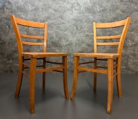 Holzstühle Vintage Retro Küchenstühle Mid Century - Bild 4