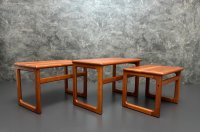 Satztische 3er-Set Teak Skandinavisch 1960er - Bild 6