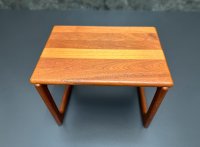 Satztische 3er-Set Teak Skandinavisch 1960er - Bild 10