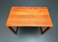 Satztische 3er-Set Teak Skandinavisch 1960er - Bild 12