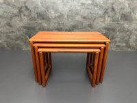 Satztische 3er-Set Teak Skandinavisch 1960er - Bild 17