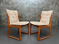 Vamdrup Teak Stühle 70er Vintage 5er-Set Kvadrat - Bild 7