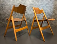 Egon Eiermann SE18 Klappstuhl Vintage 60er Wilde + Spieth - Bild 8