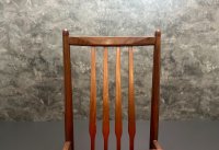 Dänische Teakholz Stühle 60er – Mid Century, rot, 6 Stk. - Bild 9