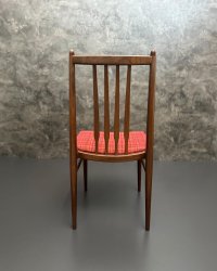 Dänische Teakholz Stühle 60er – Mid Century, rot, 6 Stk. - Bild 11