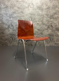 Pagholz Stapelstühle Vintage 4-6 Stk. Sitzhöhe 45,5 cm - Bild 1