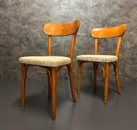 Original Thonet Stuhl 1930 Bugholz gepolstert - Bild 2