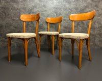 Original Thonet Stuhl 1930 Bugholz gepolstert - Bild 4