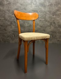 Original Thonet Stuhl 1930 Bugholz gepolstert - Bild 5