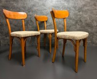 Original Thonet Stuhl 1930 Bugholz gepolstert - Bild 7