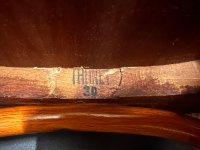 Original Thonet Stuhl 1930 Bugholz gepolstert - Bild 16