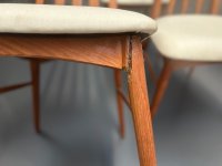 Niels Koefoed Eva Stühle 4er Set Teak Danish Design - Bild 20