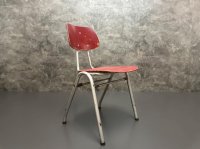 2 Vintage Stapelstühle 1970er Grau Stahlrohr Set - Bild 7
