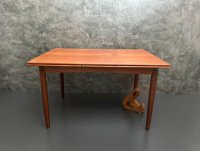 Vintage Esstisch Teak ausziehbar Dänemark 121-211 cm - Bild 3