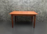 Vintage Esstisch Teak ausziehbar Dänemark 121-211 cm - Bild 4