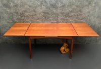 Vintage Esstisch Teak ausziehbar Dänemark 121-211 cm - Bild 9