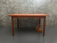 Vintage Esstisch Teak ausziehbar Dänemark 121-211 cm - Bild 15