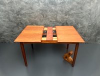 Vintage Esstisch Teak ausziehbar Dänemark 121-211 cm - Bild 16