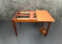 Vintage Esstisch Teak ausziehbar Dänemark 121-211 cm - Bild 17